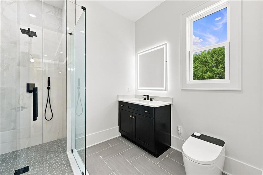 Furnished interior view inside a new home in , Buford (Image 13).