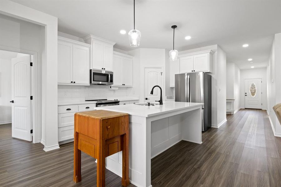 Furnished interior view inside a new home in , Mount Pleasant (Image 19).