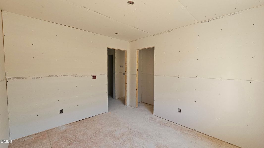 In-progress construction of a new home in Springvale, Fuquay Varina, NC (Image 45).