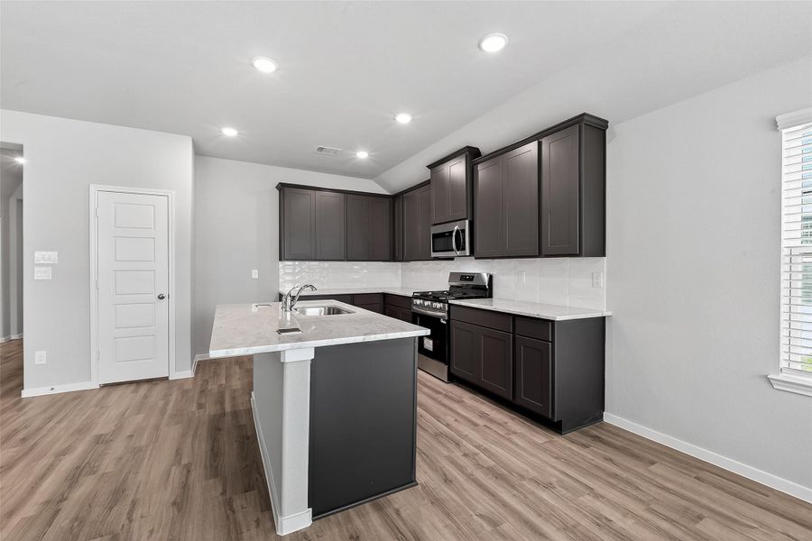 Furnished interior view inside a new home in Rollingbrook Estates, Baytown (Image 13).