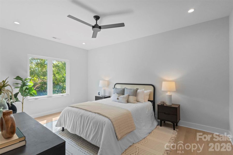 Furnished interior view inside a new home in , Charlotte (Image 25).