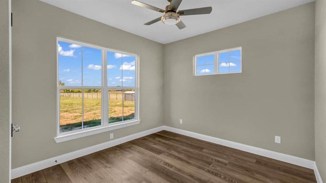 Spacious, unfurnished interior of a new home in Parallel Pastures, Poolville (Image 23).