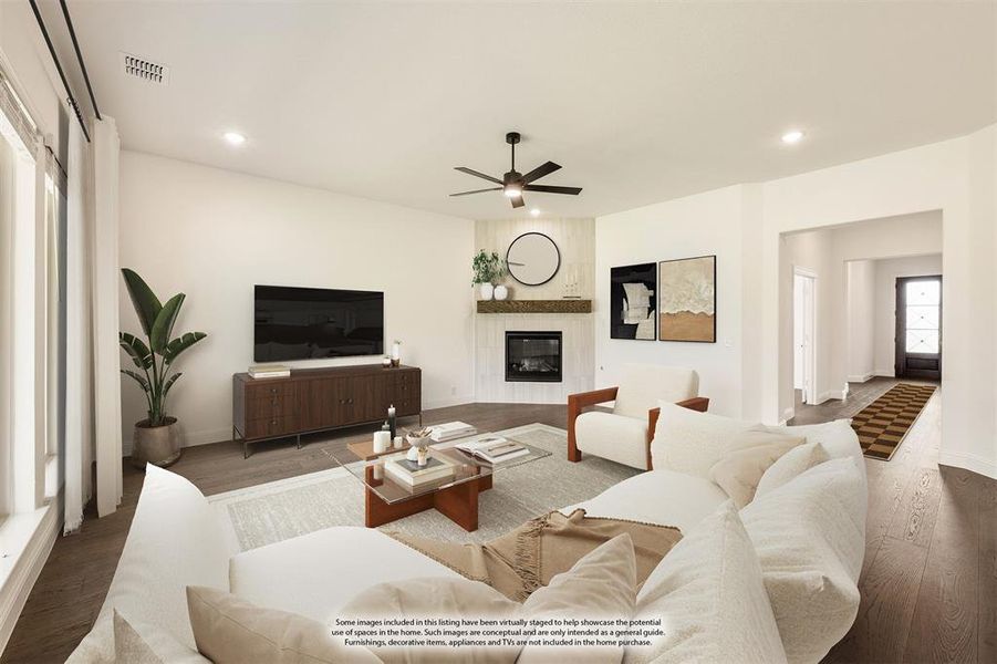 Furnished interior view inside a new home in Rockwood 90, Mansfield (Image 10). Furnished interior view inside a new home in Rockwood 90, Mansfield (Image 10).