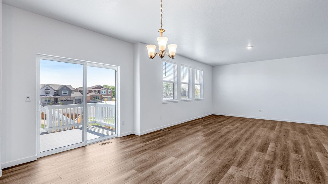 Spacious, unfurnished interior of a new home in Brighton Crossing, Brighton (Image 15).