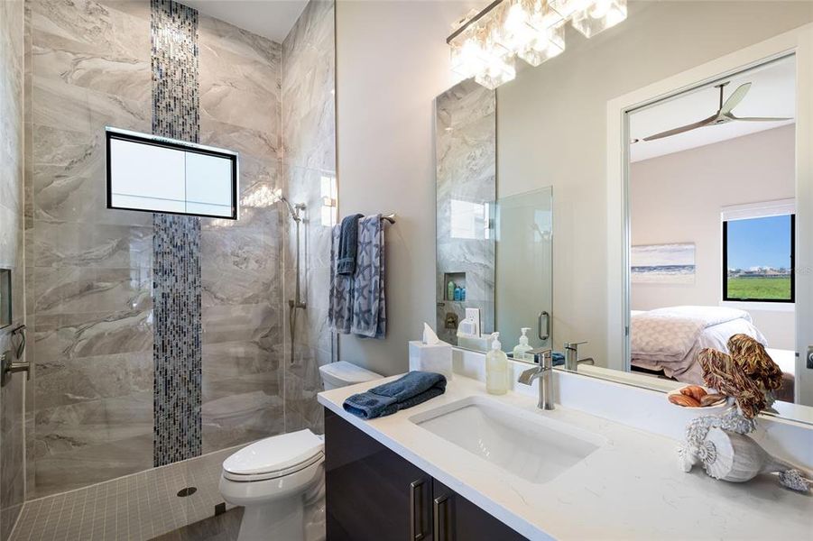 Furnished interior view inside a new home in , Palmetto (Image 40).