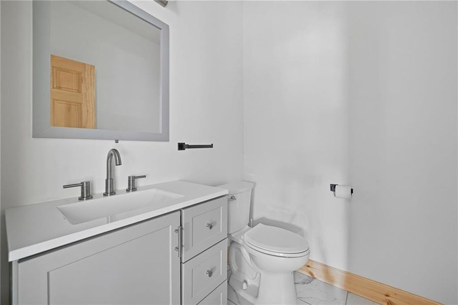 Furnished interior view inside a new home in , Talking Rock (Image 28).