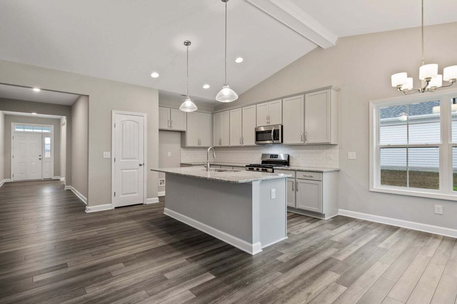 Representative furnished interior of a home built from the Garland by Caviness & Cates Communities in Bartlett Manor, Youngsville (Image 177). Representative furnished interior of a home built from the Garland by Caviness & Cates Communities in Bartlett Manor, Youngsville (Image 177).