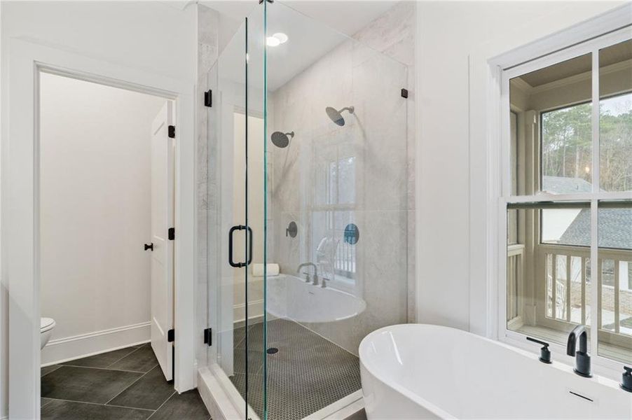 Furnished interior view inside a new home in Pendergrast Farm, Atlanta (Image 12).