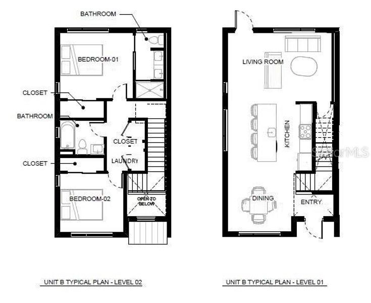 2D floor plan layout of this home in , St. Petersburg, FL (Image 4).