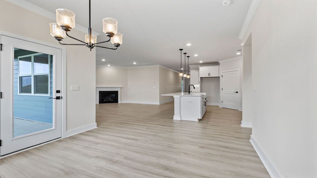 Spacious, unfurnished interior of a new home in Adams Glen, Mauldin (Image 23).