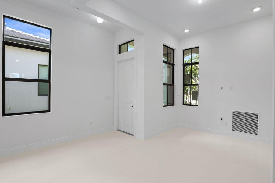 Furnished interior view inside a new home in Cresswind Palm Beach at Westlake, Westlake (Image 13).