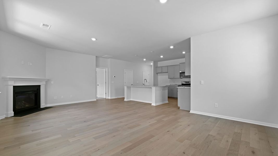 Representative unfurnished interior of a home built from the BELFORT by D.R. Horton in Founders Corner, Summerville (Image 15).