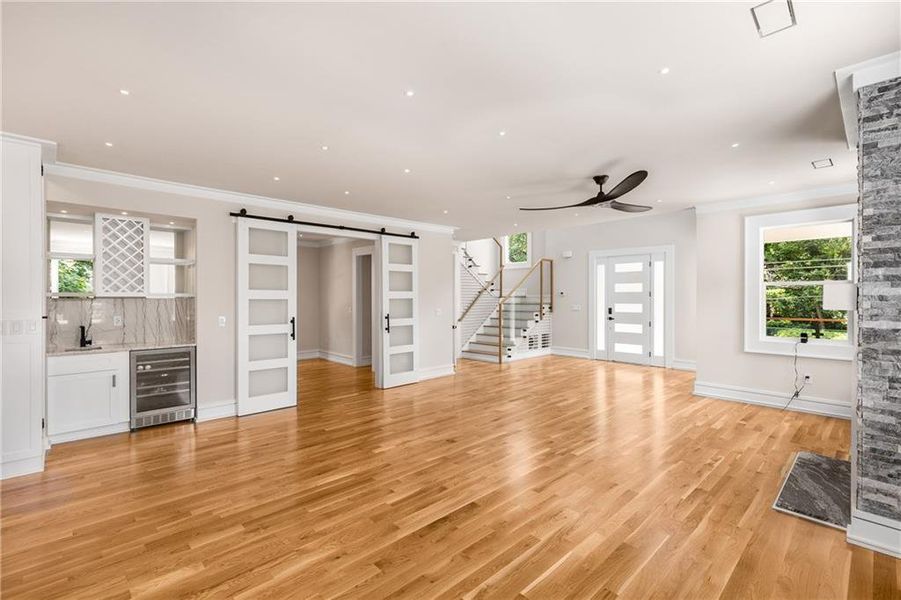 Furnished interior view inside a new home in , Decatur (Image 40).