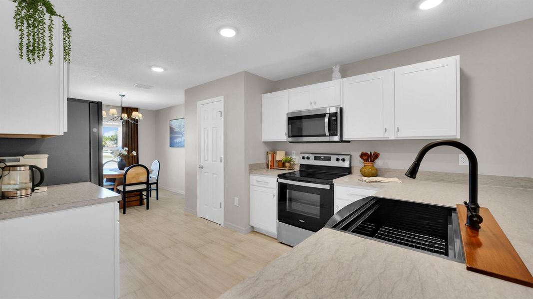 Furnished interior view inside a new home in , Port St. Lucie (Image 14). Furnished interior view inside a new home in , Port St. Lucie (Image 14).