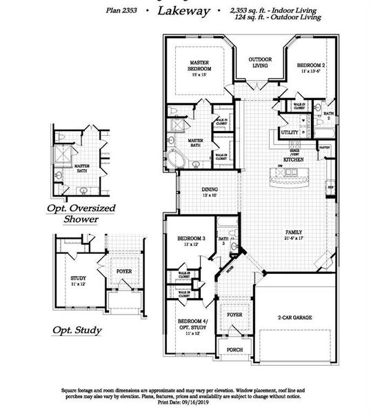 2D floor plan layout of this home in Las Lomas, Forney, TX (Image 3). 2D floor plan layout of this home in Las Lomas, Forney, TX (Image 3).