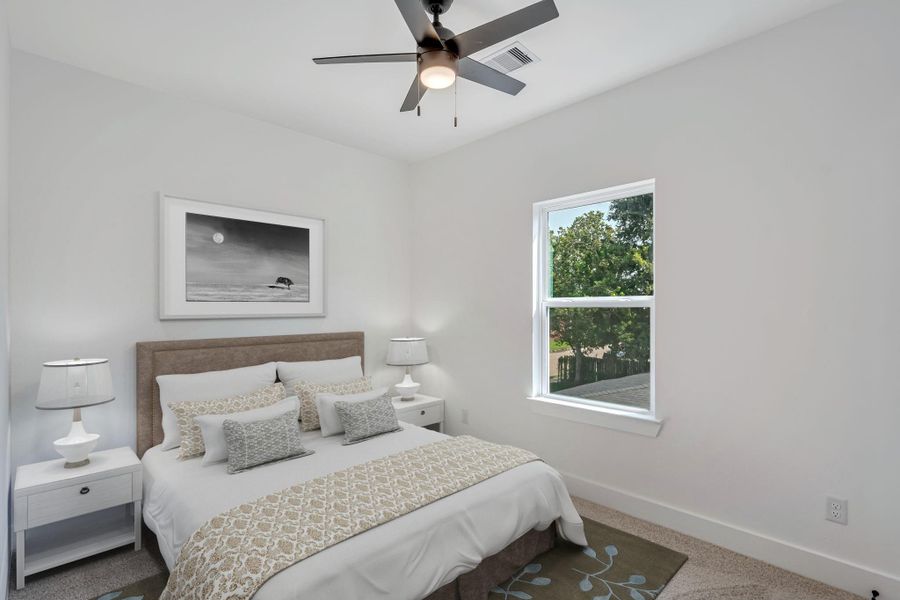 *Virtually Staged* Third Bedroom