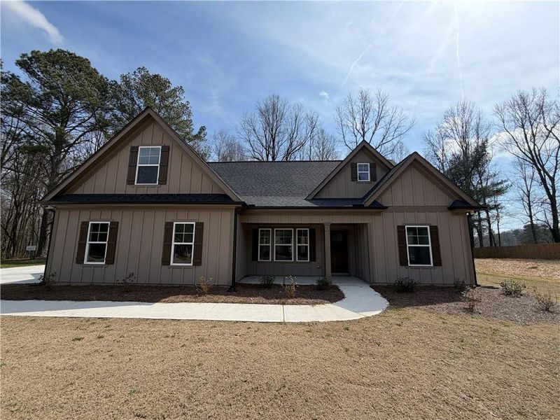 Front exterior of a new home in , Talking Rock, GA, highlighting curb appeal (Image 21).