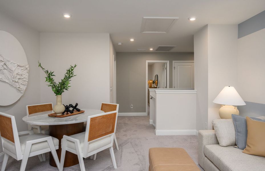 Furnished interior view inside a new home in Waterways, Richmond Hill (Image 20).