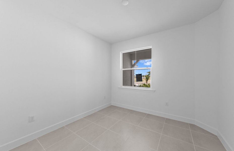 Spacious, unfurnished interior of a new home in TerraWalk at Babcock Ranch, Alva (Image 13). Spacious, unfurnished interior of a new home in TerraWalk at Babcock Ranch, Alva (Image 13).