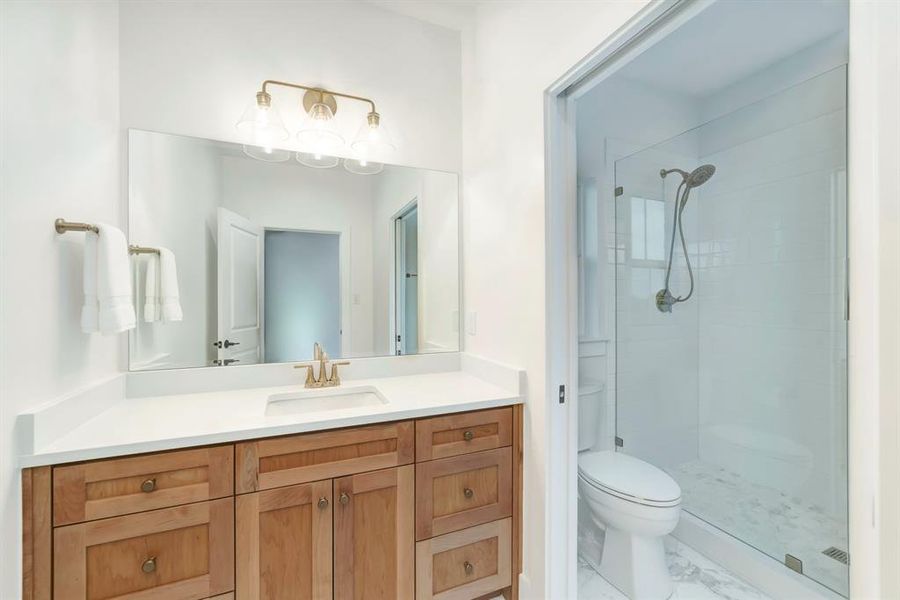 Furnished interior view inside a new home in , McKinney (Image 11).