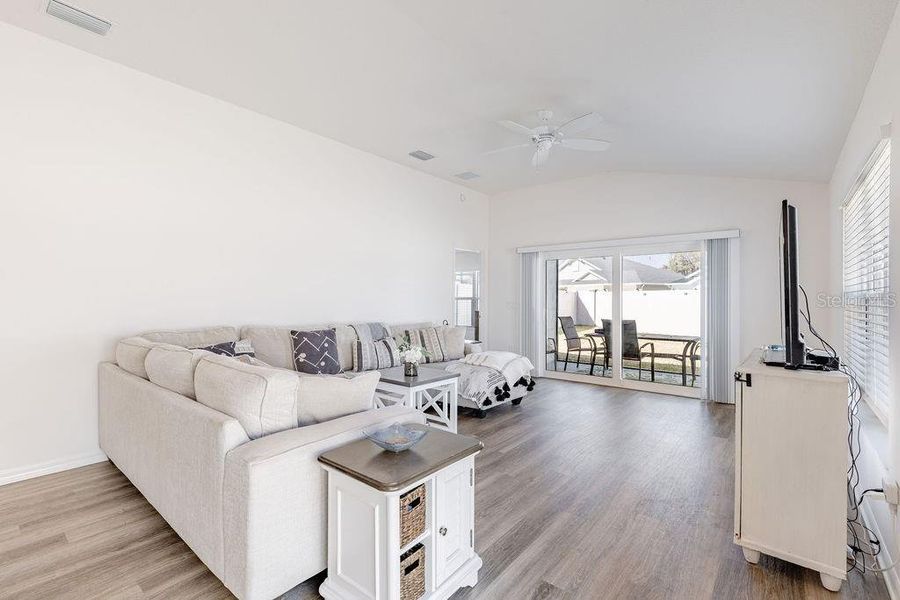 Furnished interior view inside a new home in , The Villages (Image 12).