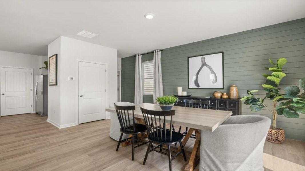 Furnished interior view inside a new home in Rolling Meadows, Jasper (Image 42).