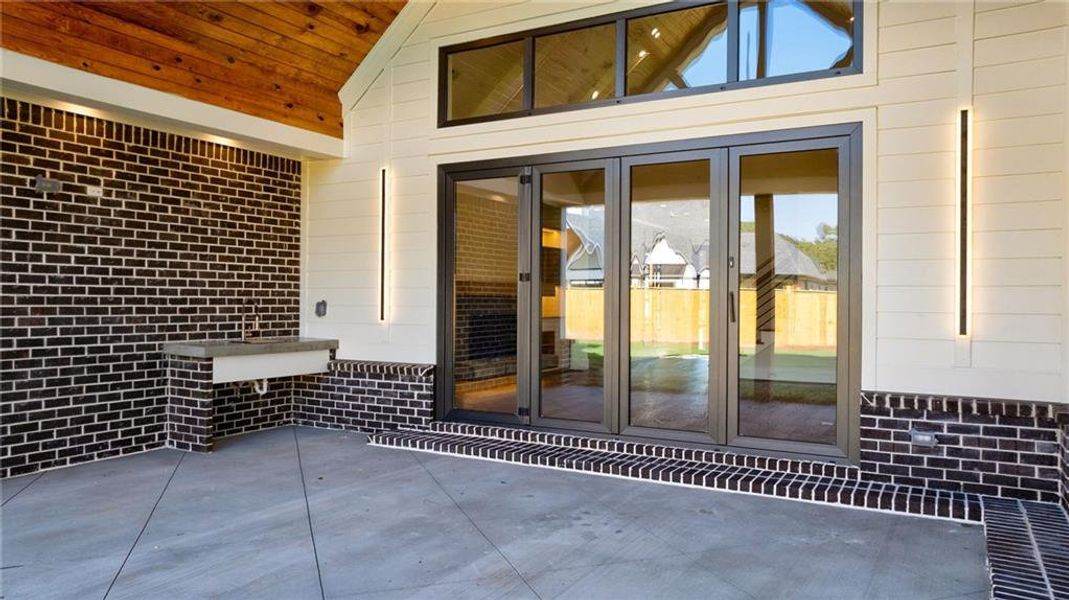 Furnished interior view inside a new home in , Sugar Hill (Image 11).