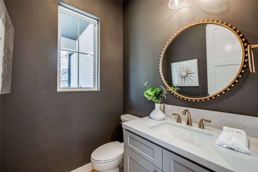 Furnished interior view inside a new home in , Houston (Image 18).