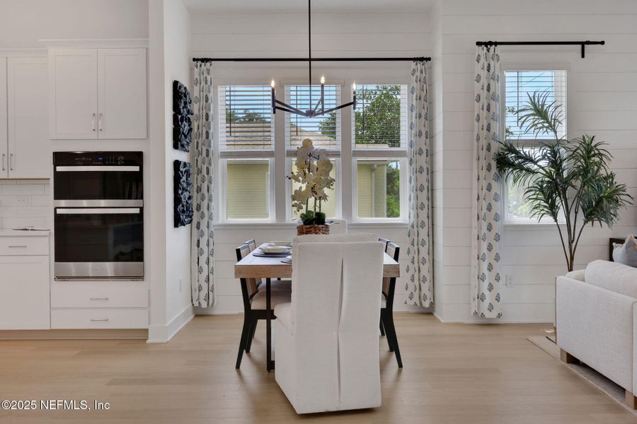 Furnished interior view inside a new home in North Beach Townhomes, Jacksonville Beach (Image 6).
