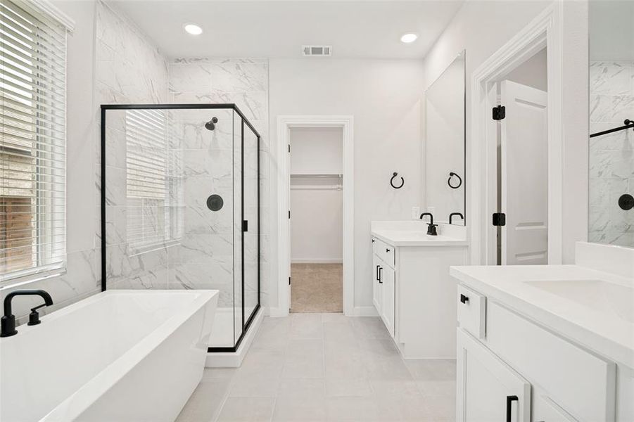 Furnished interior view inside a new home in , Mesquite (Image 7).