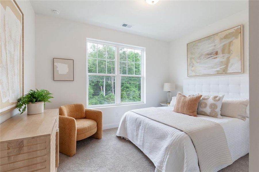 Furnished interior view inside a new home in , Sugar Hill (Image 5).