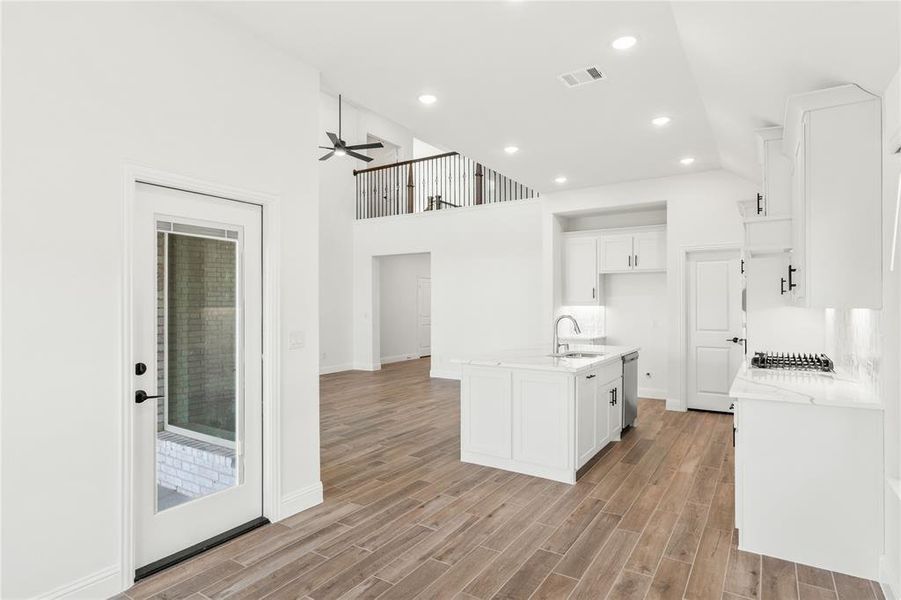 Furnished interior view inside a new home in Creekview Meadows, Celina (Image 18).