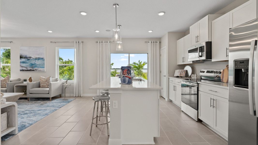 Ponte Vedra Model Kitchen at Willowbrook North by DRB Homes in Winter Haven FL Ponte Vedra Model Kitchen at Willowbrook North by DRB Homes in Winter Haven FL