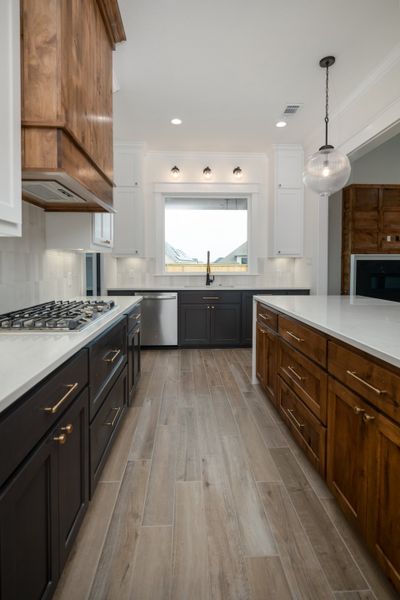 Furnished interior view inside a new home in Greens Prairie Reserve, College Station (Image 9).