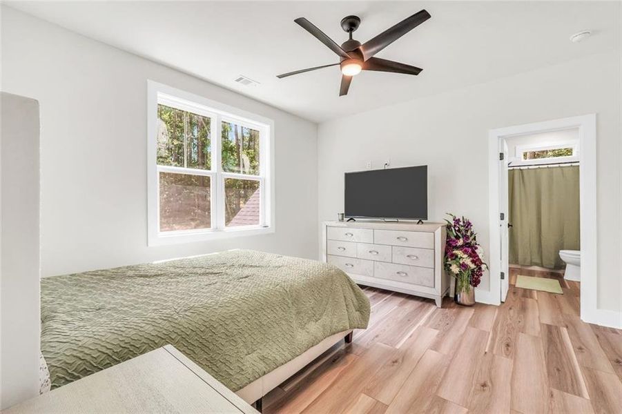 Furnished interior view inside a new home in , Winston (Image 7).