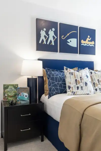 Representative Secondary Bedroom - some options shown