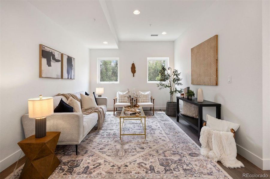 Furnished interior view inside a new home in , Arvada (Image 12).