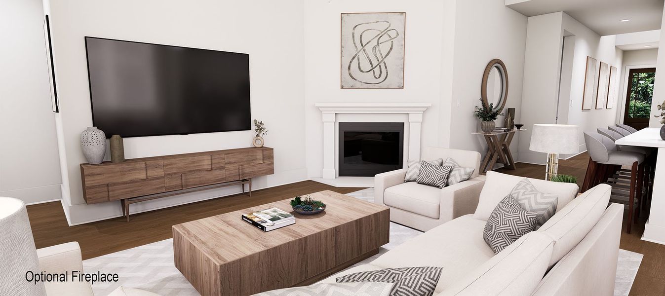 The El Paso - Optional Fireplace