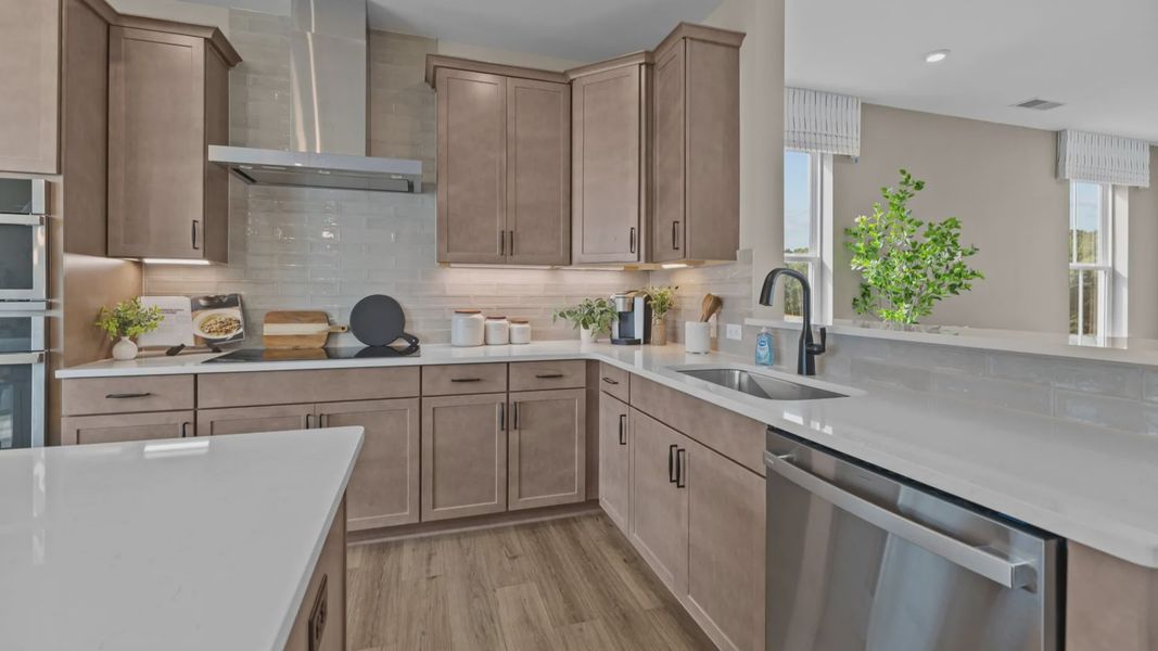 The Landon Plan at River District by DRB Homes in Charlotte, NC- Kitchen