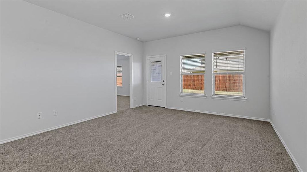 Spacious, unfurnished interior of a new home in Springhill South, Boyd (Image 23). Spacious, unfurnished interior of a new home in Springhill South, Boyd (Image 23).
