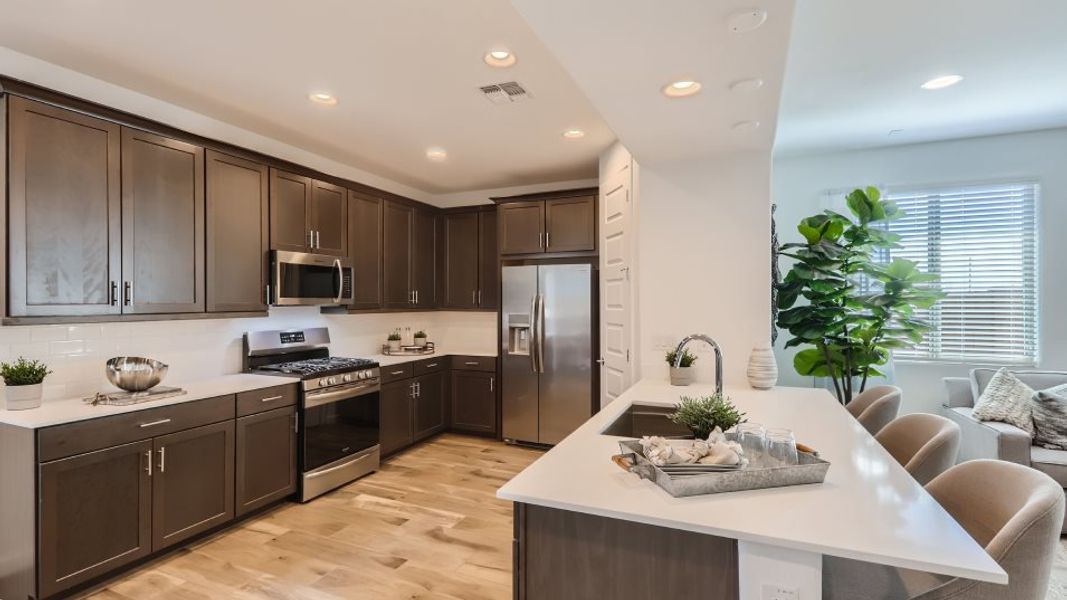 Furnished interior in a model home at Asante: Discovery 2.1 & 2.13 in Surprise (Image 17).