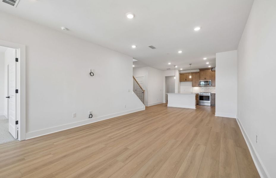 Spacious, unfurnished interior of a new home in Bradshaw Farms Reserve, Mount Juliet (Image 26). Spacious, unfurnished interior of a new home in Bradshaw Farms Reserve, Mount Juliet (Image 26).