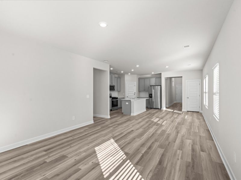 Spacious, unfurnished interior of a new home in The Farm at Wells Creek - Heritage Collection, Gray Court (Image 9).