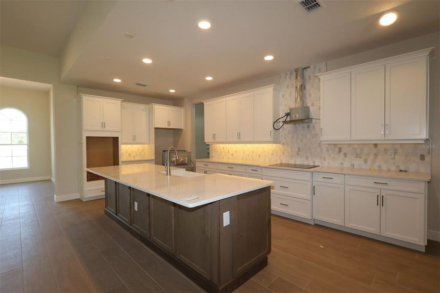 Furnished interior view inside a new home in Solace at Corner Lake, Orlando (Image 8). Furnished interior view inside a new home in Solace at Corner Lake, Orlando (Image 8).