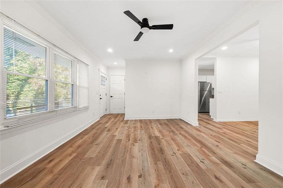 Spacious, unfurnished interior of a new home in , Atlanta (Image 23). Spacious, unfurnished interior of a new home in , Atlanta (Image 23).