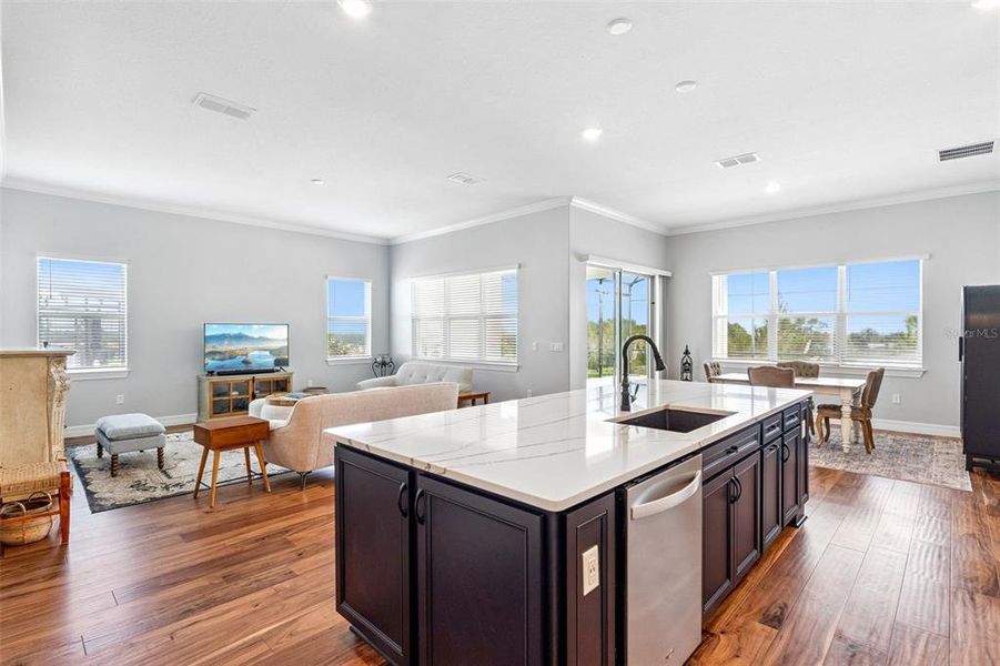 Furnished interior view inside a new home in Del Webb Minneola, Minneola (Image 17).