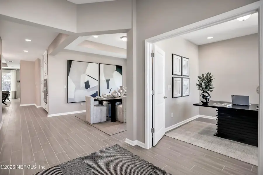 Furnished interior view inside a new home in , Green Cove Springs (Image 5). Furnished interior view inside a new home in , Green Cove Springs (Image 5).