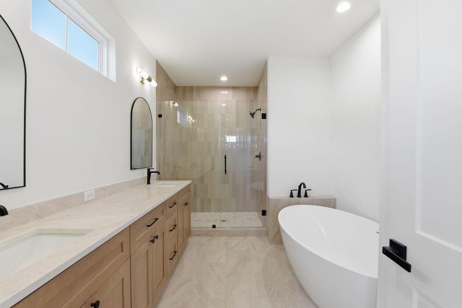 Furnished interior view inside a new home in , Houston (Image 14).