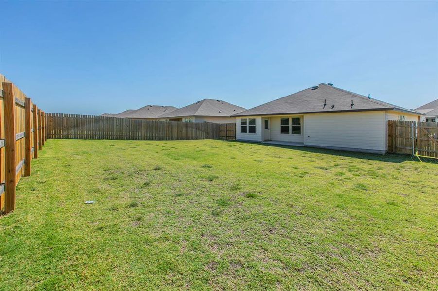 Exterior details and patio area of a home in , Waco (Image 1). Exterior details and patio area of a home in , Waco (Image 1).