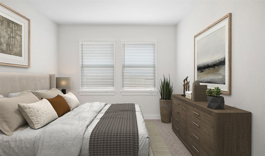 Bedroom 2 (*Photo not of actual home and used for illustration purposes only.) Bedroom 2 (*Photo not of actual home and used for illustration purposes only.)